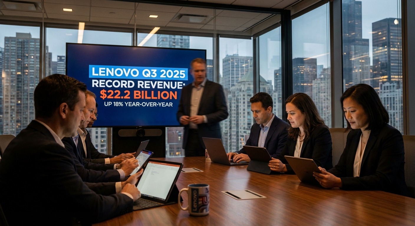 El Triunfo de Lenovo: Cómo la Inteligencia Artificial Transforma la Industria Tecnológica y Justifica la Inversión en AI Gigafactories