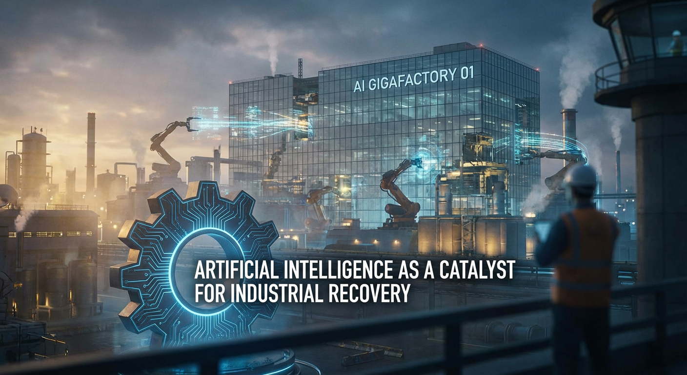 La Inteligencia Artificial como Catalizador de la Recuperación Industrial: Por Qué las Gigafábricas de IA Son el Futuro