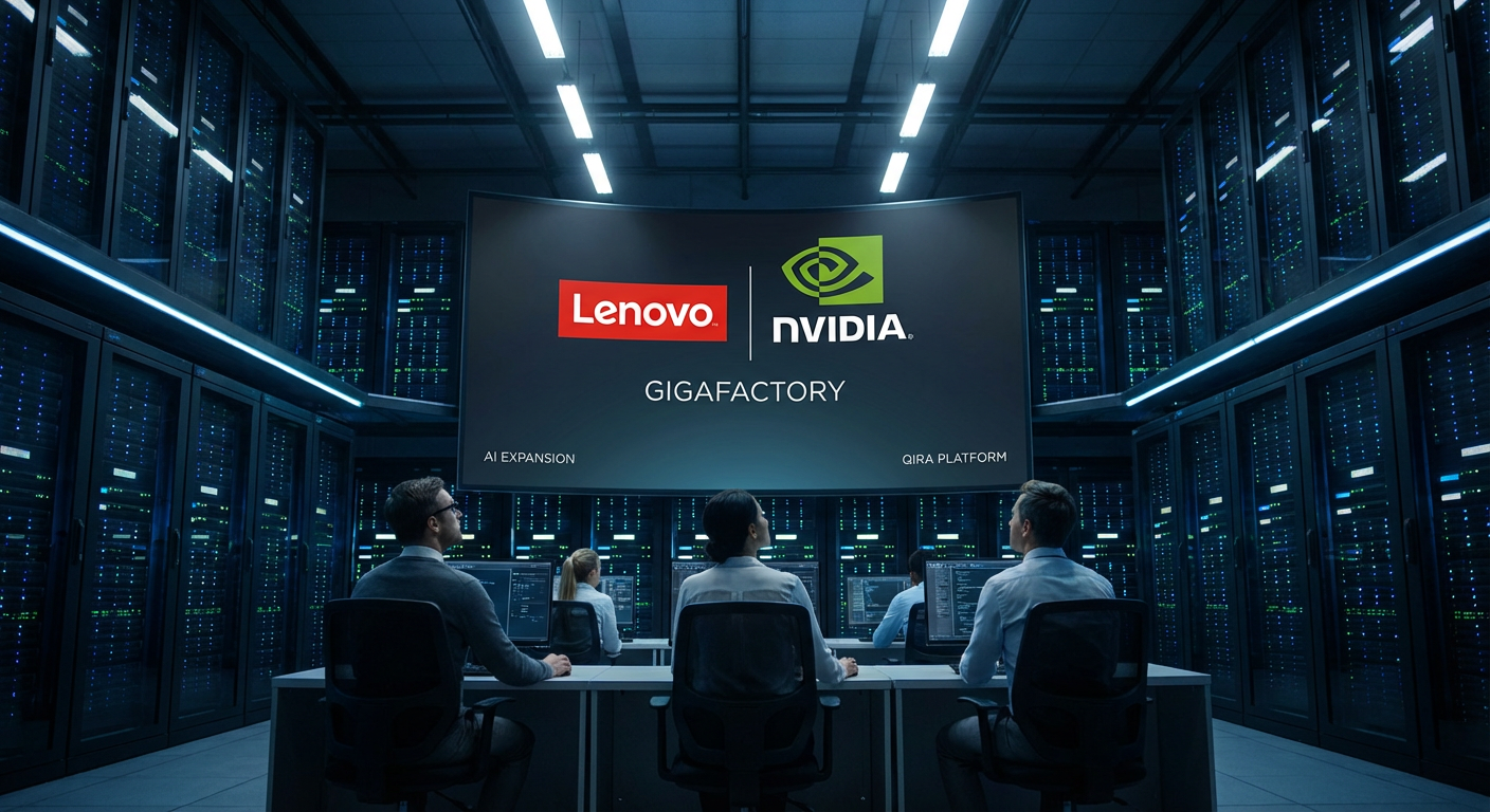 La Alianza Lenovo-Nvidia Marca el Comienzo de una Nueva Era para las AI Gigafactories
