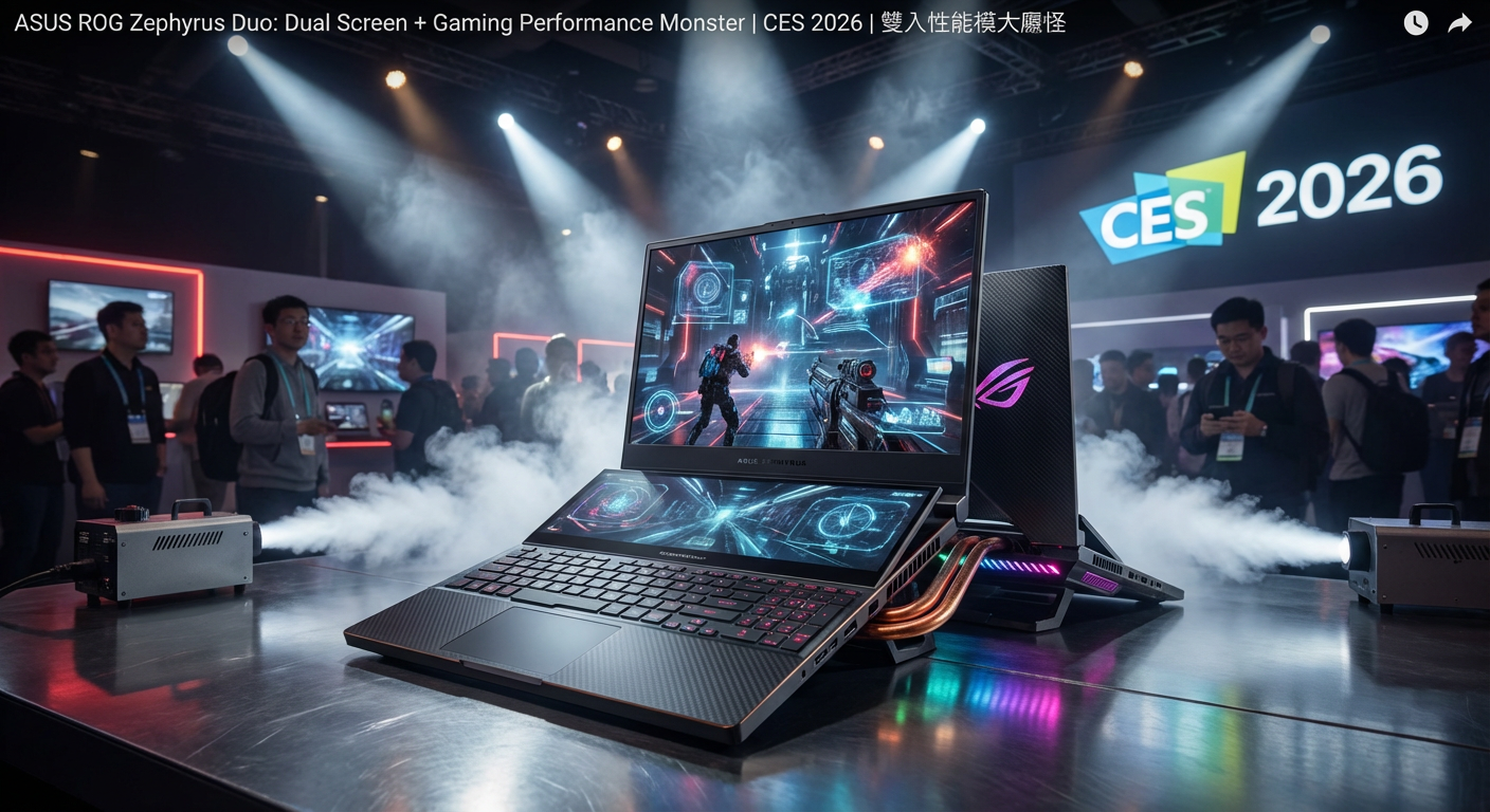 ASUS ROG Zephyrus Duo 2026: La Revolución de la Computación Dual-Screen Impulsada por Inteligencia Artificial